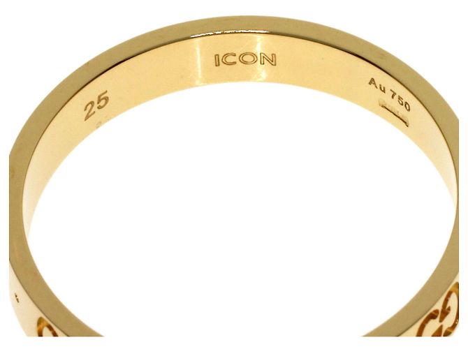 Anillo Gucci Icon #25 en oro amarillo de 18K - vista 5