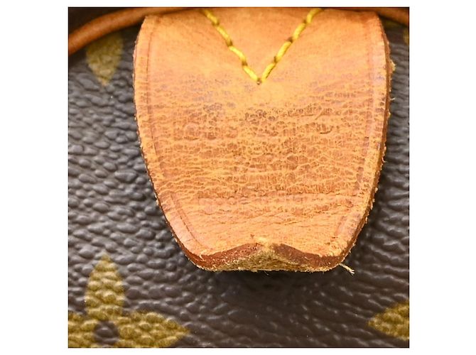 Louis Vuitton Keepall Canvas 50 Marrone - vista 3
