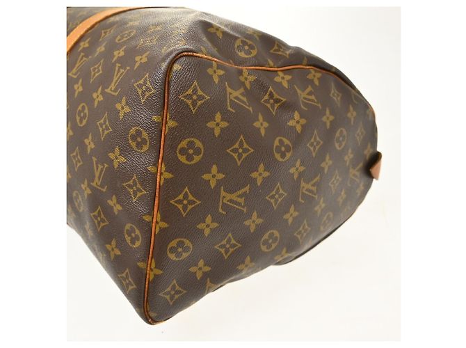 Louis Vuitton Keepall Canvas 50 Marrone - vista 7
