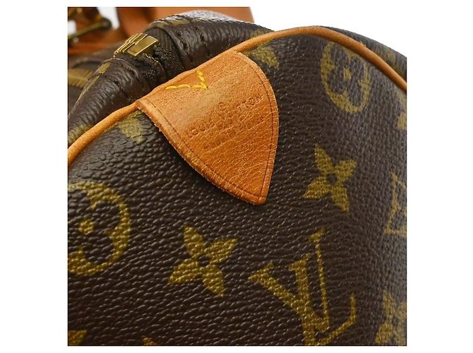 Louis Vuitton Keepall Canvas 50 Marrone - vista 4