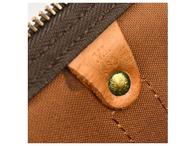 Louis Vuitton Keepall Canvas 50 Marrone - vista 5