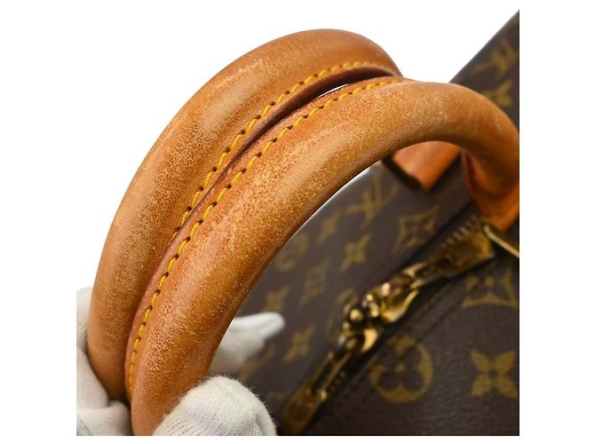 Louis Vuitton Keepall Canvas 50 Marrone - vista 6