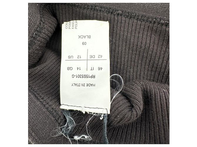 Rick Owens Hose aus schwarzer Seide - Ansicht 4