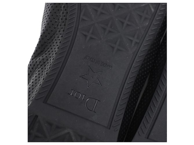 Ballerine con lacci D-Journey in pelle nera Dior Nero - vista 7