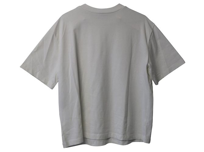Camiseta Alexander McQueen con botones decorados en algodón blanco - vista 4