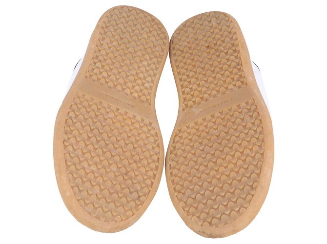 Baskets Beth d'Isabel Marant en cuir blanc - vue 5