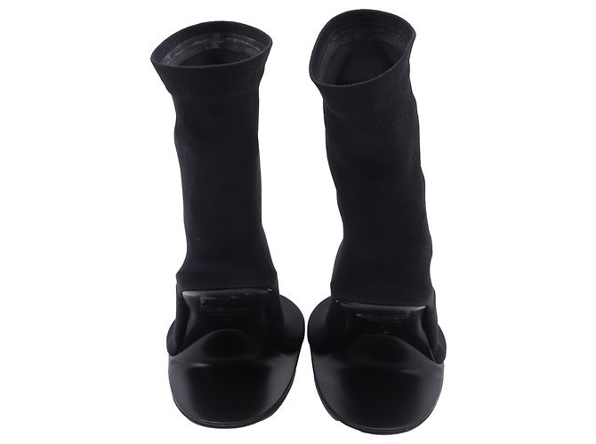 Stivaletti Stage in poliammide nera Balenciaga Nero - vista 4