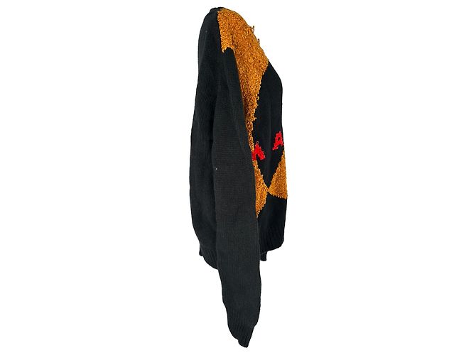 Marni X Carhartt Wip Pullover aus mehrfarbiger Schurwolle Mehrfarben - Ansicht 2