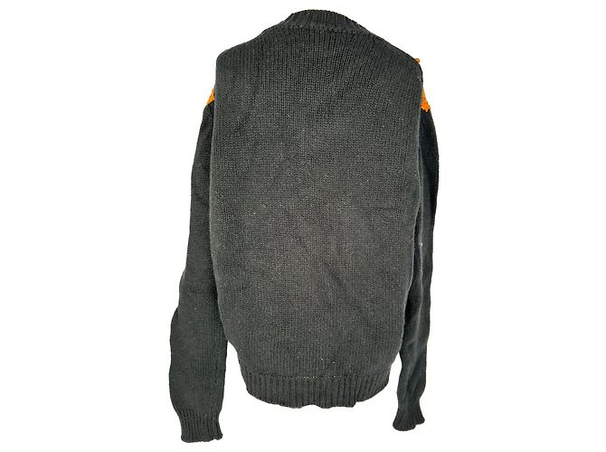 Marni X Carhartt Wip Pullover aus mehrfarbiger Schurwolle Mehrfarben - Ansicht 3
