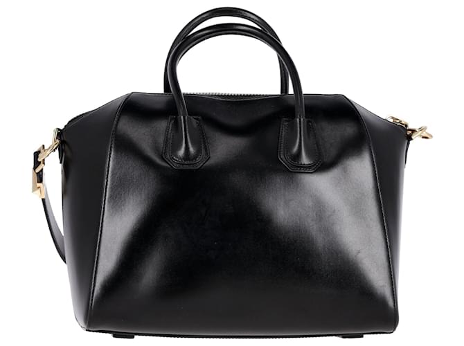 Borsa Antigona Medium in pelle nera Givenchy Nero - vista 3