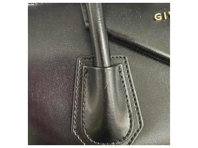 Borsa Antigona Medium in pelle nera Givenchy Nero - vista 8