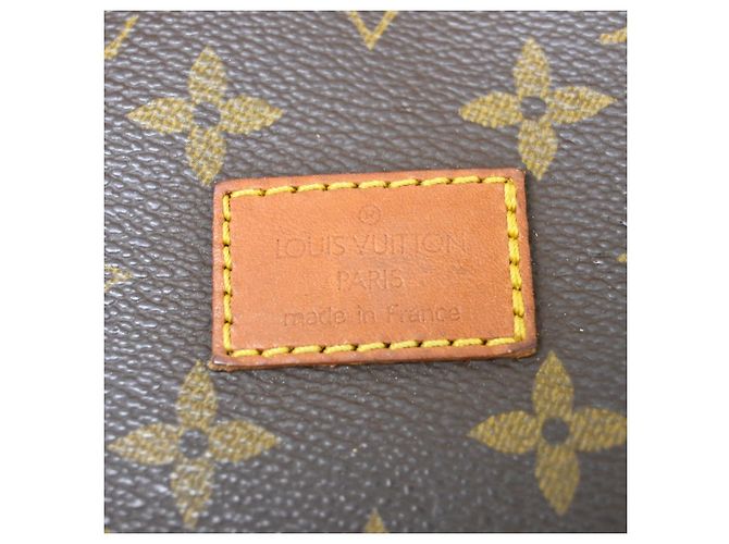 Louis Vuitton Saumur Canvas 30 Marrone - vista 4