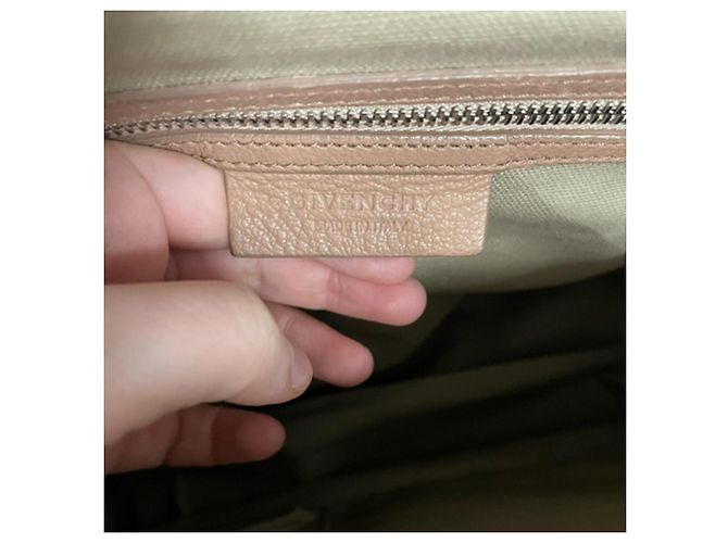Borsa Antigona Givenchy in pelle beige Marrone - vista 10