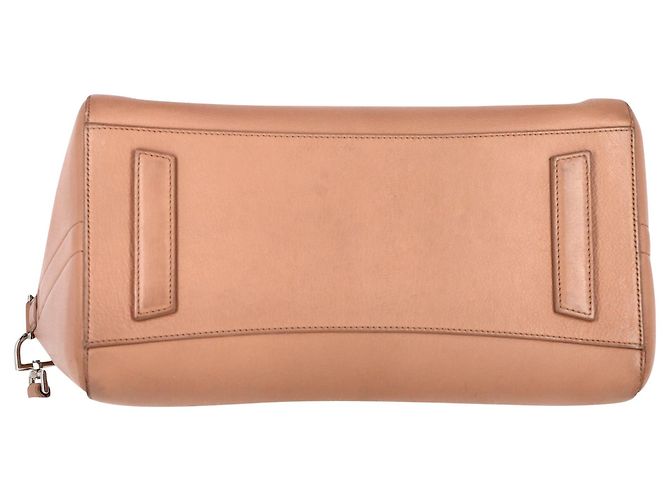 Borsa Antigona Givenchy in pelle beige Marrone - vista 4