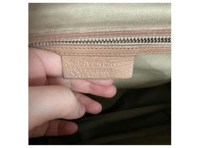 Borsa Antigona Givenchy in pelle beige Marrone - vista 5