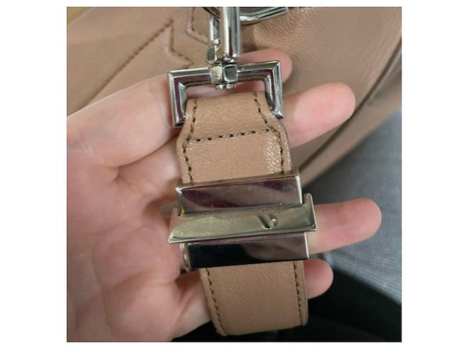 Borsa Antigona Givenchy in pelle beige Marrone - vista 8