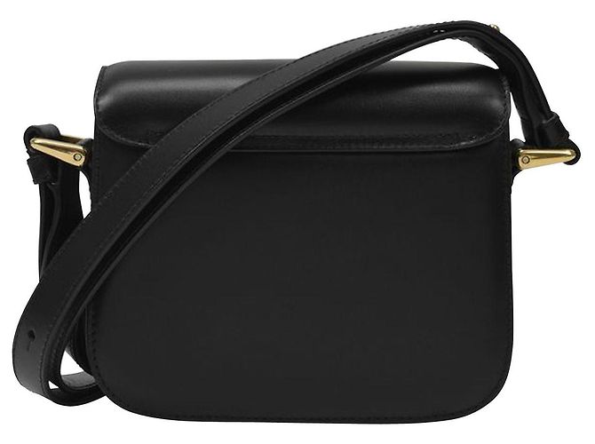 Apc Borsa Hobo Grace Mini - A.P.C. - Black - Pelle Nero - vista 2