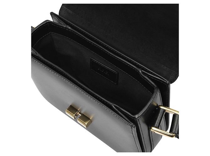 Apc Borsa Hobo Grace Mini - A.P.C. - Black - Pelle Nero - vista 3