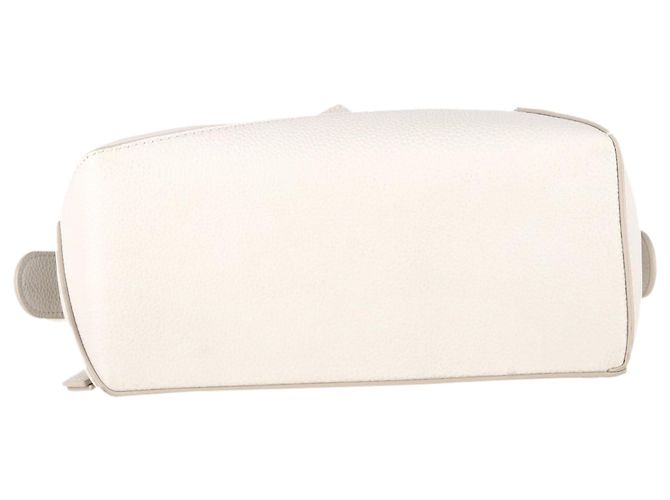 Loewe Puzzle Small Bag aus weißem Kalbsleder Roh - Ansicht 5