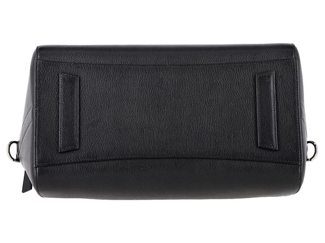 Sac Antigona Medium en cuir de chèvre noir Givenchy - vue 4