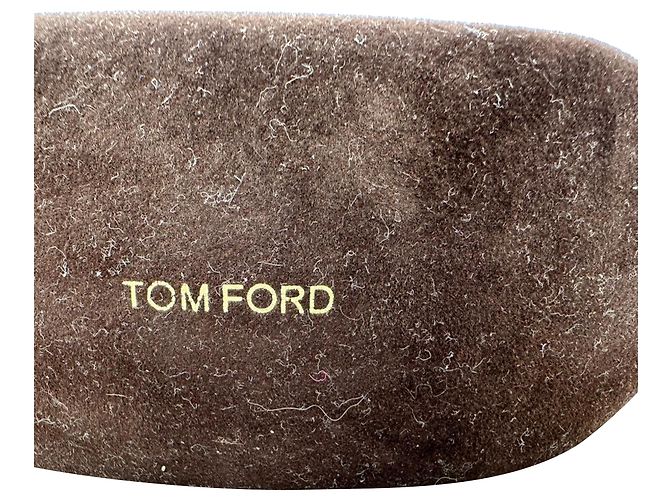 Gafas de sol Cat-Eye Tinted Tom Ford en acetato Ecru Blanco Crudo - vista 13