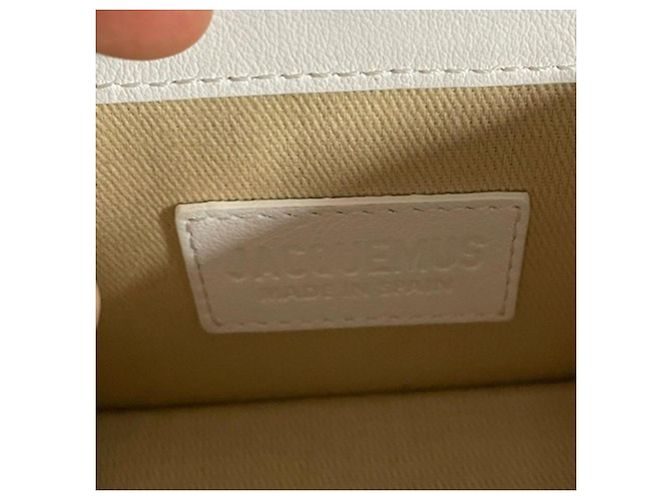 Borsa Mini Le Chiquito di Jacquemus in pelle bianca Bianco Crudo - vista 6