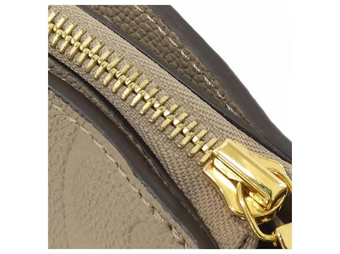 Borsa Louis Vuitton Monogram Empreinte Beige Grigio - vista 4