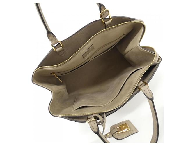 Borsa Louis Vuitton Monogram Empreinte Beige Grigio - vista 6