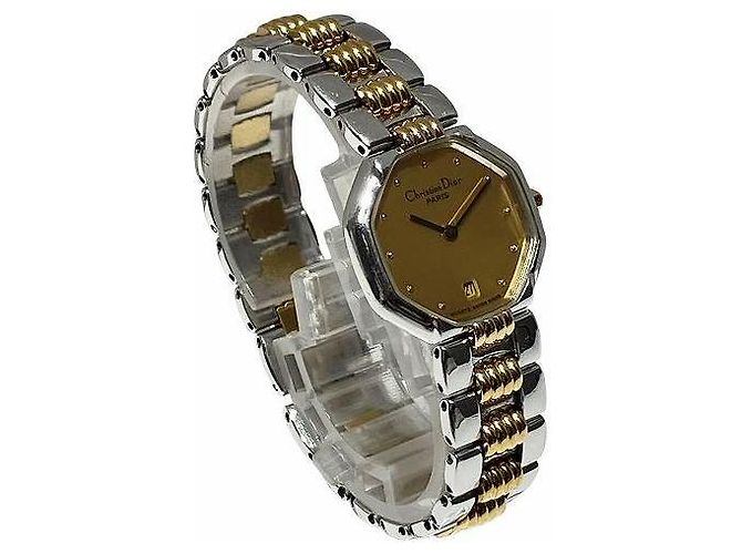 Dior 48.203 Uhr aus Edelstahl Golden - Ansicht 3