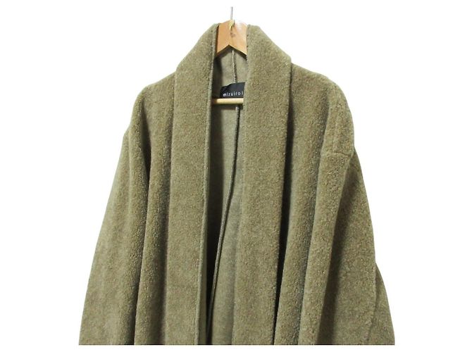 Autre Marque Abrigo Pile mizuiro ind Beige - vista 3