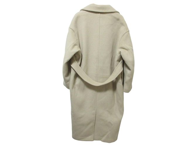 Autre Marque Abrigo de mezcla de lana y angora JOURNAL STANDARD Beige - vista 2