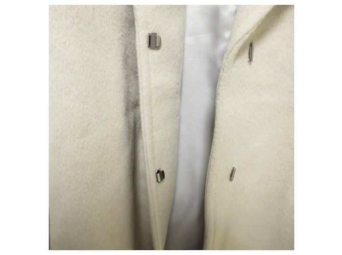 Autre Marque Abrigo de mezcla de lana y angora JOURNAL STANDARD Beige - vista 4