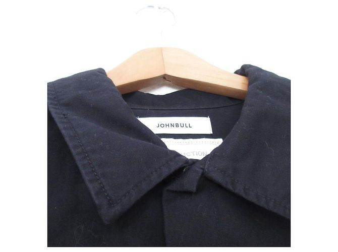 Autre Marque Chaqueta militar con flecos Johnbull Negro - vista 3