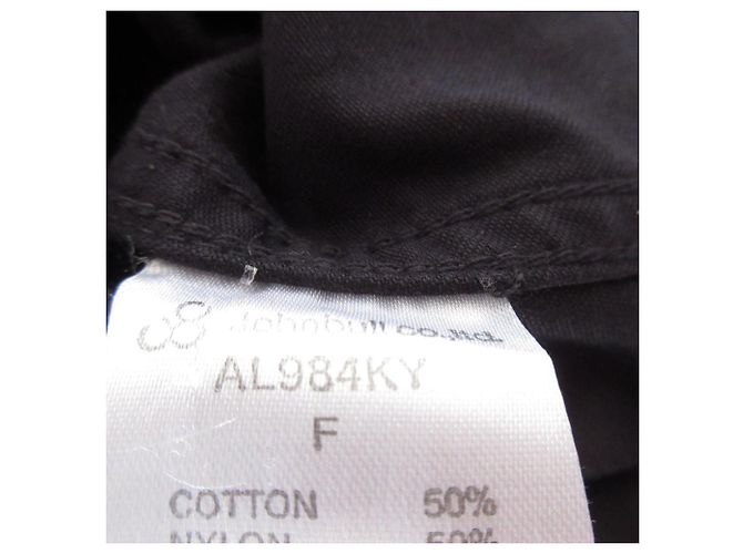 Autre Marque Chaqueta militar con flecos Johnbull Negro - vista 8