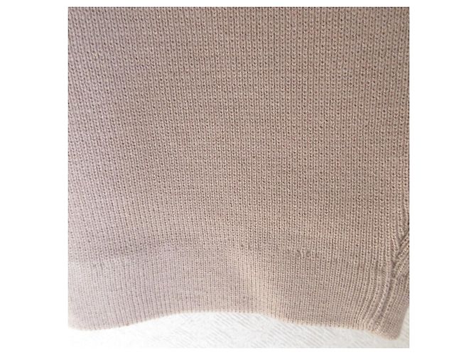 Autre Marque Pantaloni in maglia CLANE Rosa Beige - vista 4