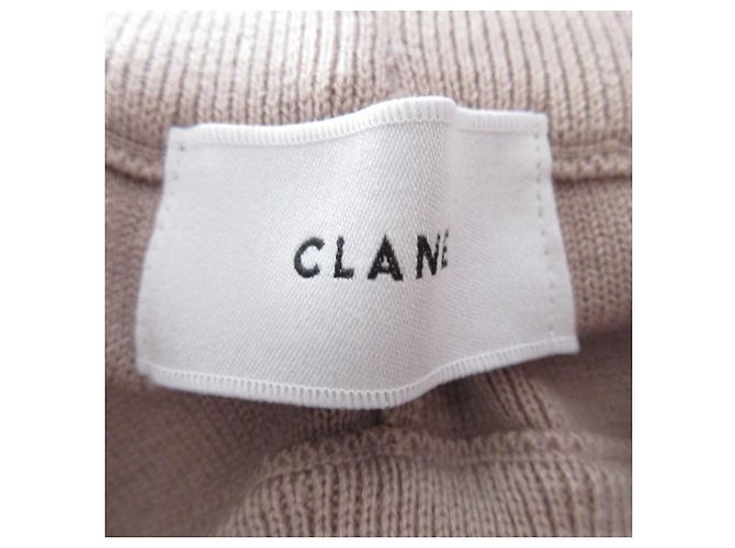 Autre Marque Pantaloni in maglia CLANE Rosa Beige - vista 5