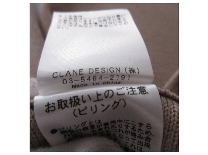 Autre Marque Pantaloni in maglia CLANE Rosa Beige - vista 7