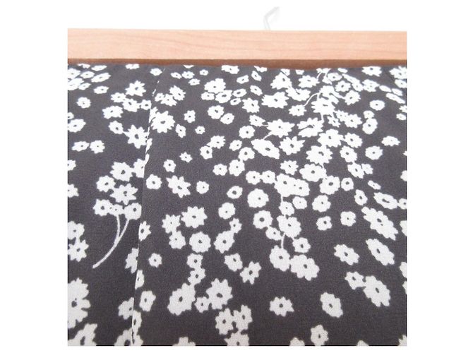 Autre Marque Falda Mila Owen con estampado en sesgo Negro - vista 3