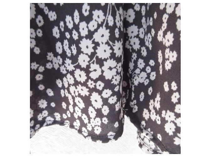 Autre Marque Falda Mila Owen con estampado en sesgo Negro - vista 4
