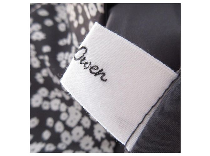Autre Marque Falda Mila Owen con estampado en sesgo Negro - vista 6