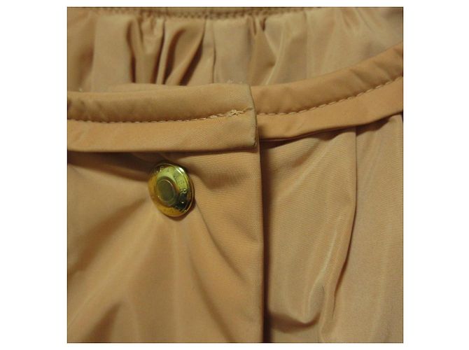 Autre Marque Kragenloser Tafta-Mantel Drawer Orange Roh - Ansicht 6