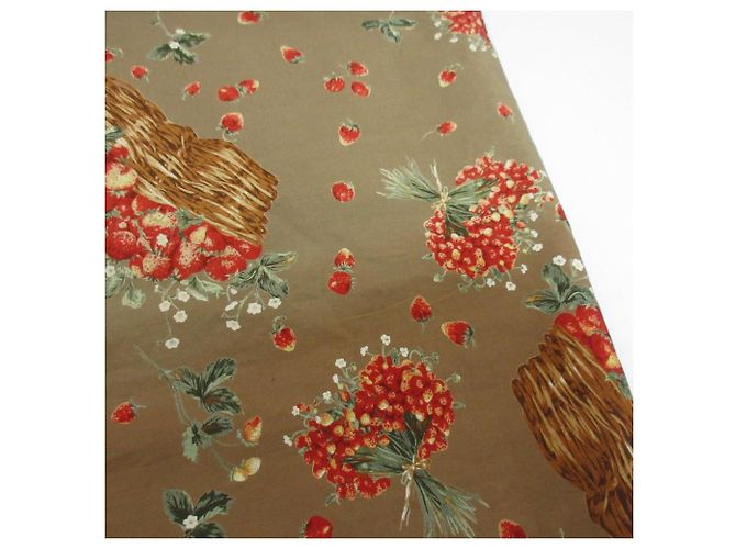 Autre Marque Falda larga cruzada con estampado de frutas WONDERFUL WORLD Beige - vista 14