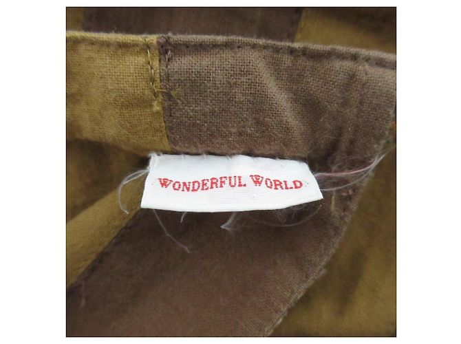 Autre Marque Falda larga cruzada con estampado de frutas WONDERFUL WORLD Beige - vista 7