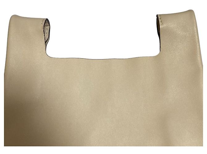 Autre Marque Borsa a tracolla e Tote Bag 2 way in pelle ORSETTO Beige - vista 11