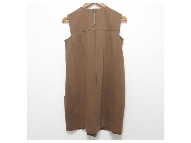Autre Marque Vestido de pliegues FOXEY NEW YORK Castaño - vista 2