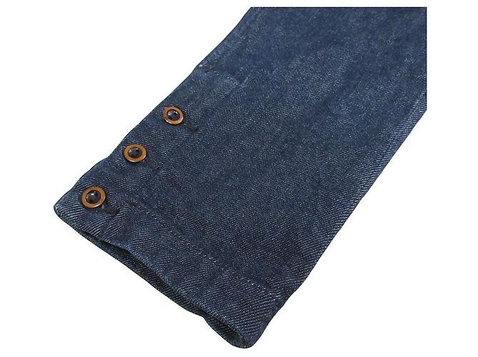 Autre Marque Pantalones Jodhpurs de denim 45R Azul - vista 3