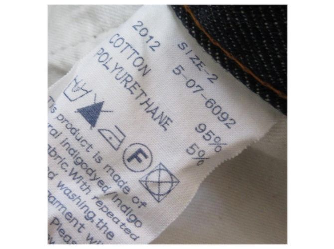 Autre Marque Pantalones Jodhpurs de denim 45R Azul - vista 8