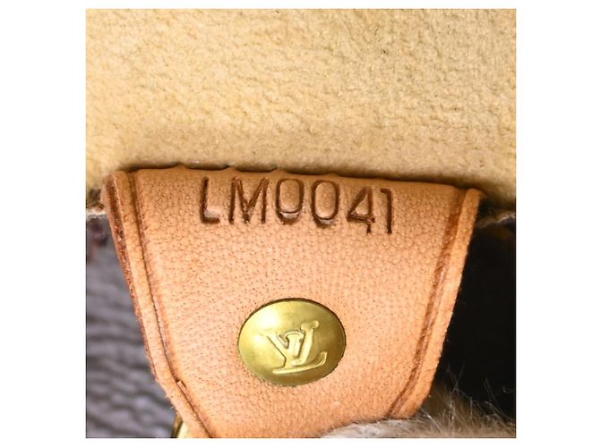Louis Vuitton Monogram Looping Monogram Canvas GM Marrone - vista 7
