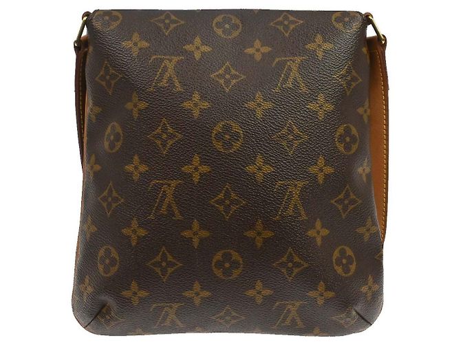 Louis Vuitton Musette Salsa Monogram Canvas PM Castaño - vista 2