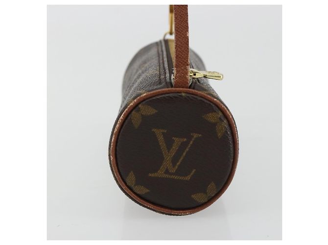Louis Vuitton Papillon Pochette Monogram Canvas Mini Marrone - vista 4